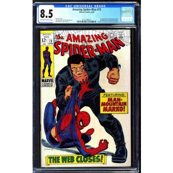 Amazing Spider-Man #73 CGC 8.5 (OW-W) *4131788023*