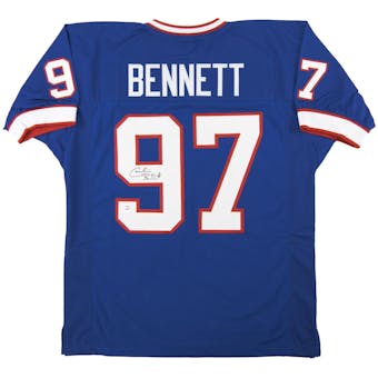 Cornelius Bennett Autographed Buffalo Bills Blue Football Jersey