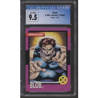 Blob #57 - Impel X-Men Series I - (1992) CGC 9.5 (Gem Mint) *4132377016*