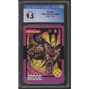 Brood #56 - Impel X-Men Series I - (1992) CGC 9.5 (Gem Mint) *4132377019*