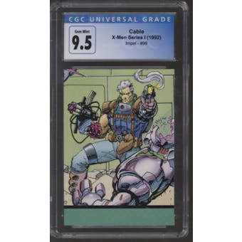 Cable #98 - Impel X-Men Series I - (1992) CGC 9.5 (Gem Mint) *4132377044*