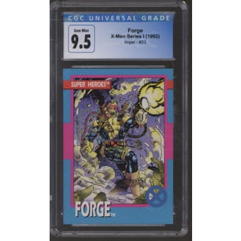 Forge #33 - Impel X-Men Series I - (1992) CGC 9.5 (Gem Mint) *4132377068*