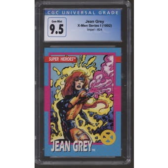 Jean Grey #24 - Impel X-Men Series I - (1992) CGC 9.5 (Gem Mint) *4132377089*