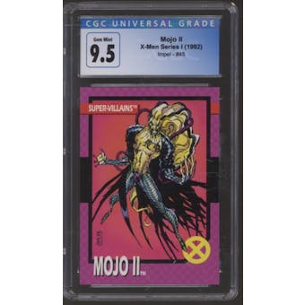 Mojo II #45 - Impel X-Men Series I - (1992) CGC 9.5 (Gem Mint) *4132377127*