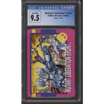 Mutant Liberation Front #77 - Impel X-Men Series I - (1992) CGC 9.5 (Gem Mint) *4132377134*