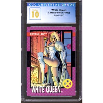1992 Impel #67 White Queen X-Men Series I CGC 10 (Pristine) *4132377190*