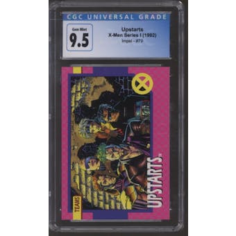 Upstarts #79 - Impel X-Men Series I - (1992) CGC 9.5 (Gem Mint) *4132377202*