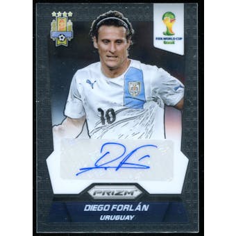 2014 Panini Prizm World Cup Signatures #SDF Diego Forlan Autograph