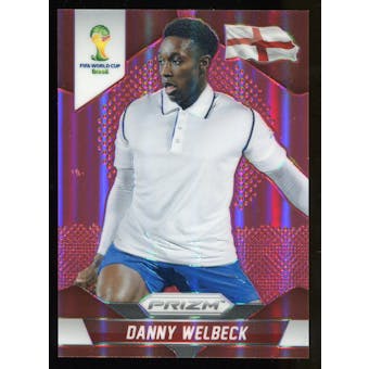 2014 Panini Prizm World Cup Prizms Red #141 Danny Welbeck 141/149