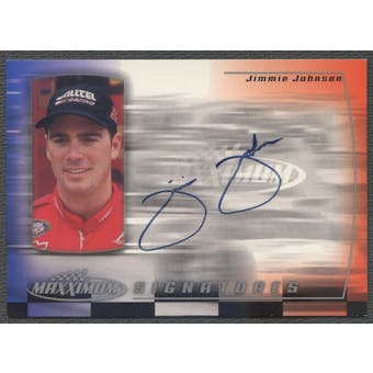 2000 Maxximum #JO Jimmie Johnson Maxximum Signatures Auto