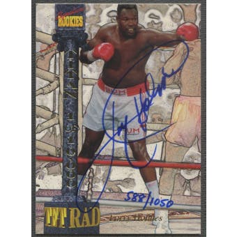 1994 Signature Rookies Tetrad #121 Larry Holmes Titans Auto #0588/1050