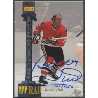 1994 Signature Rookies Tetrad #122 Bobby Hull Titans Auto #0106/1050