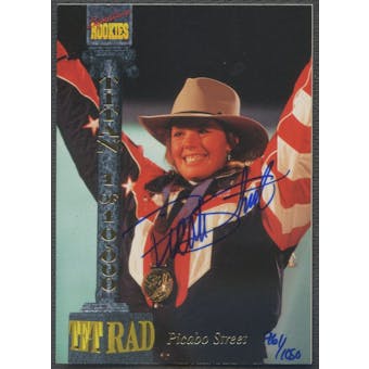 1994 Signature Rookies Tetrad #128 Picabo Street Titans Auto #0961/1050