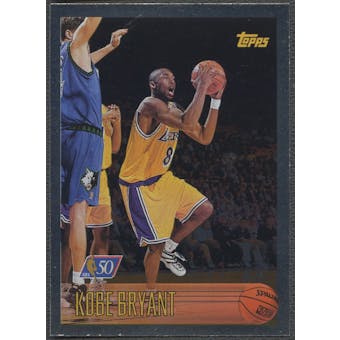 1996/97 Topps #138 Kobe Bryant NBA at 50 Rookie