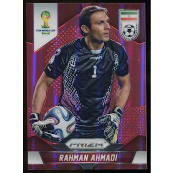 2014 Panini Prizm World Cup Prizms Red #121 Rahman Ahmadi /149