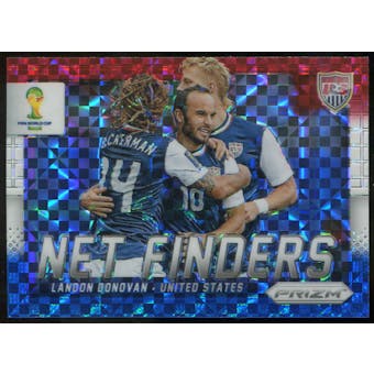 2014 Panini Prizm World Cup Net Finders Prizms Red White and Blue #25 Landon Donovan