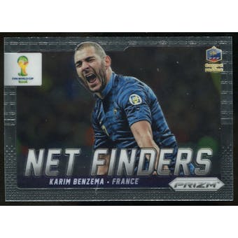 2014 Panini Prizm World Cup Net Finders #10 Karim Benzema