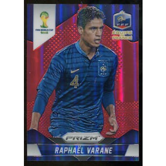 2014 Panini Prizm World Cup Prizms Red #78 Raphael Varane /149