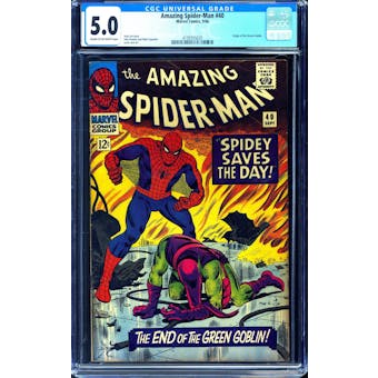 Amazing Spider-Man #40 CGC 5.0 (C-OW) *4139355020*