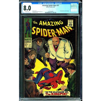 Amazing Spider-Man #51 CGC 8.0 (OW) *4139358008*