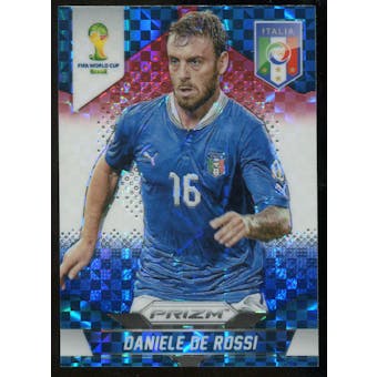 2014 Panini Prizm World Cup Prizms Red White and Blue #127 Daniele De Rossi