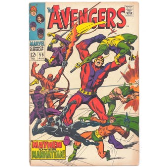 Avengers #55 VG-