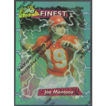1995 Finest #90 Joe Montana Refractor