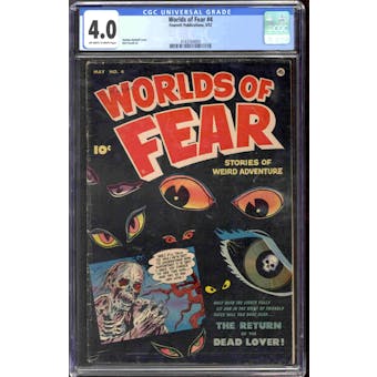 Worlds of Fear #4 CGC 4.0 (OW-W) *4143164004*