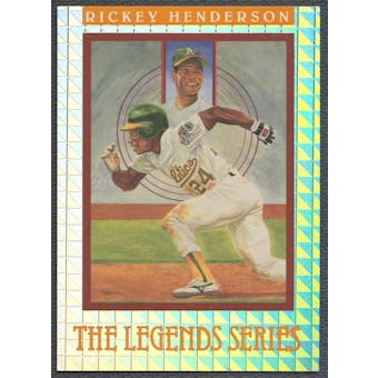 1991 Leaf Rickey Henderson The Legends Series #2435/7500
