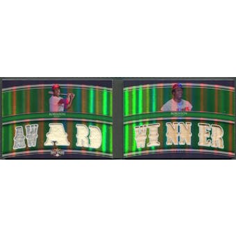 2010 Topps Triple Threads #RDC14 Frank Robinson Relic Combos Double Emerald Bat Jersey #15/18