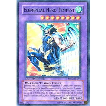 Yu-Gi-Oh Promotional Single Elemental Hero Tempest Ultra Parallel Rare - NEAR MINT (NM)