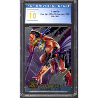 1995 Fleer Ultra #50 Corsair X-Men All-Chromium CGC 10 (Pristine) *4145414105*