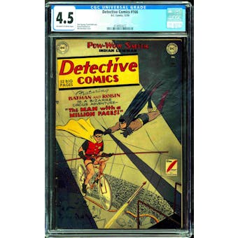 Detective Comics #166 CGC 4.5 (OW-W) *4148923012*