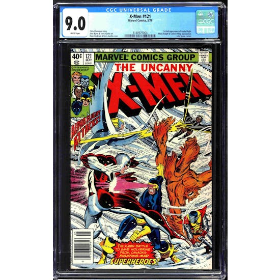 X-Men #121 Newsstand Variant CGC 9.0 (W) *4148925004*