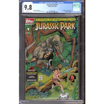 Jurassic Park #1 CGC 9.8 (W)