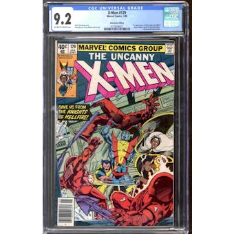 X-Men #129 Newsstand Edition CGC 9.2 (OW-W) *4154336012*