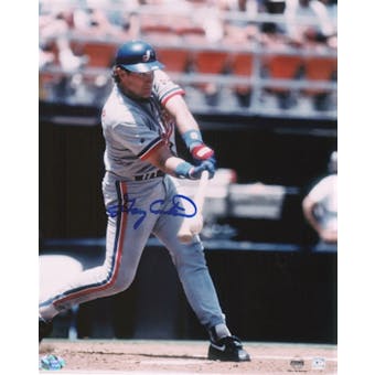 Gary Carter Autographed Montreal Expos 8x10 Photo