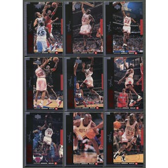 1998/99 Upper Deck Michael Jordan MJ23 Partial Set (NM-MT)