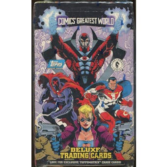 Comics Greatest World Deluxe Trading Card Box (1994 Topps)