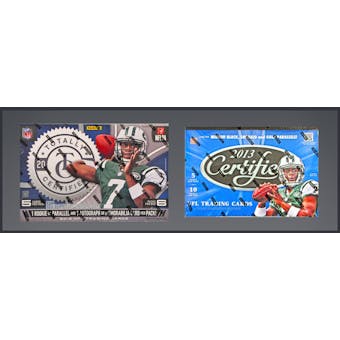COMBO DEAL - 2013 Panini Football Hobby Boxes (Totally Certified, Certified)