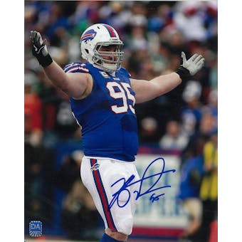 Kyle Williams Autographed Buffalo Bills 8x10 Blue Jersey Photo