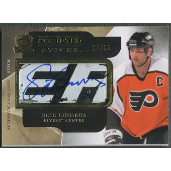 2011/12 The Cup #SEL Eric Lindros Scripted Sticks Auto #15/35