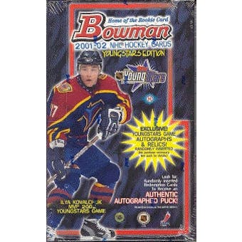2001/02 Bowman Young Stars Hockey Hobby Box