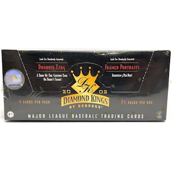 2002 Donruss Diamond Kings Baseball Hobby Box