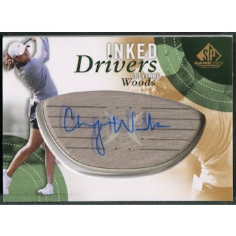 2014 SP Game Used #IDCW Cheyenne Woods Inked Drivers Auto