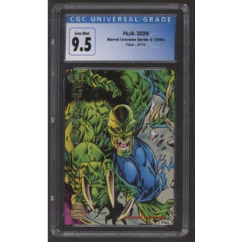 Hulk 2099 #176 - Fleer Marvel Universe Series V (1994) CGC 9.5 (Gem Mint) *4175734195*