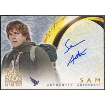 2003 Lord of the Rings #NNO Sean Astin as Sam The Return of the King Auto
