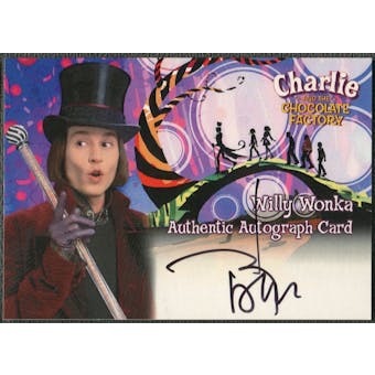 2005 Charlie and the Chocolate Factory #8 Johnny Depp as Willy Wonka Auto