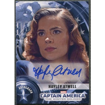 2014 Captain America The Winter Soldier #HA Hayley Atwell as Peggy Carter Auto