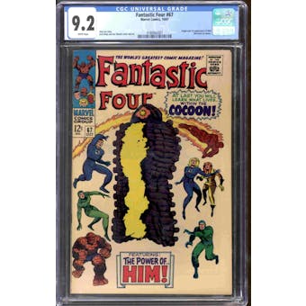 Fantastic Four #67 CGC 9.2 (W) *4180042007*